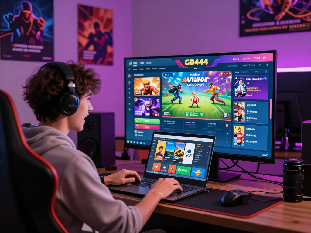 Experience the excitement of GB444's online gaming platform featuring live cricket betting and engaging games.