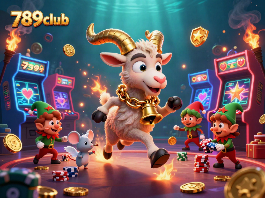 Play exciting games at 789club with Krampus running a holiday casino adventure.