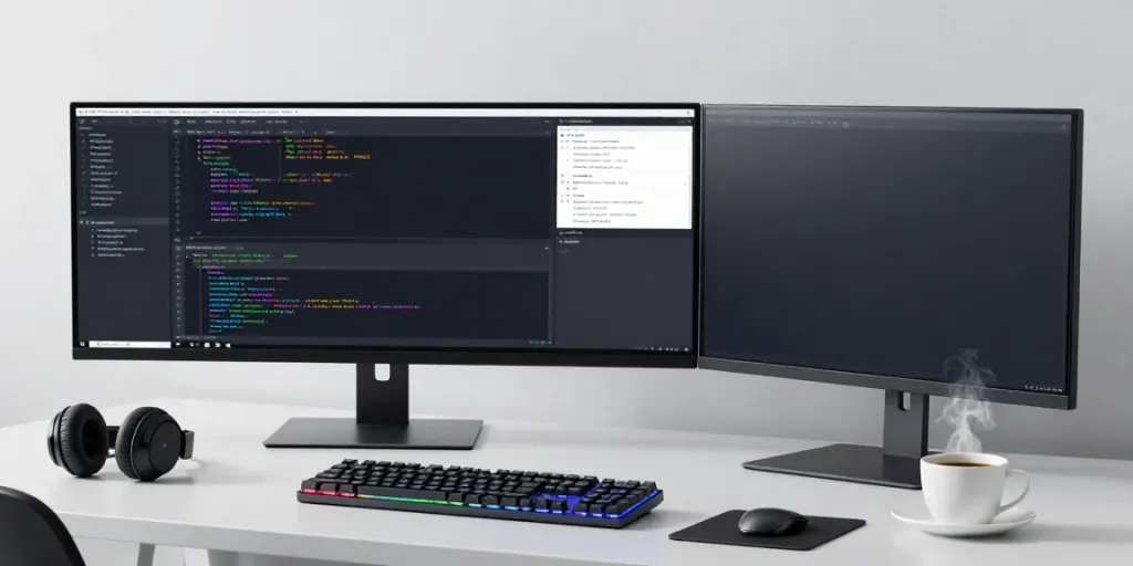 .uk domain registration in a modern developer workspace with advanced software development tools.