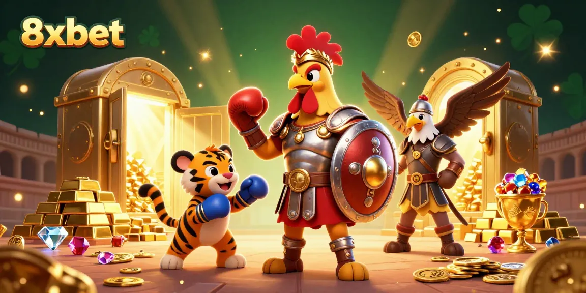 Experience thrilling gameplay with 8xbet's exciting casino adventures featuring dynamic treasures and iconic characters.