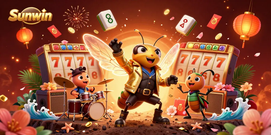 Experience the exhilarating gameplay at Sunwin with dynamic casino elements and vibrant 3D characters.