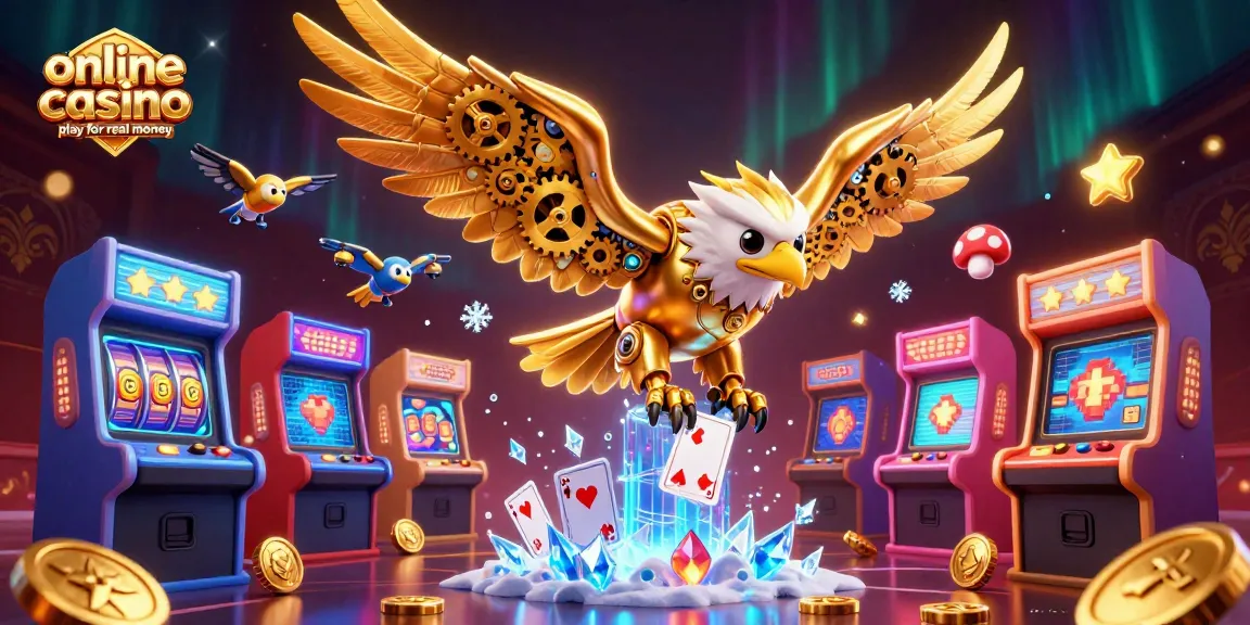 Experience the excitement of online casino play for real money with dynamic 3D gaming elements.